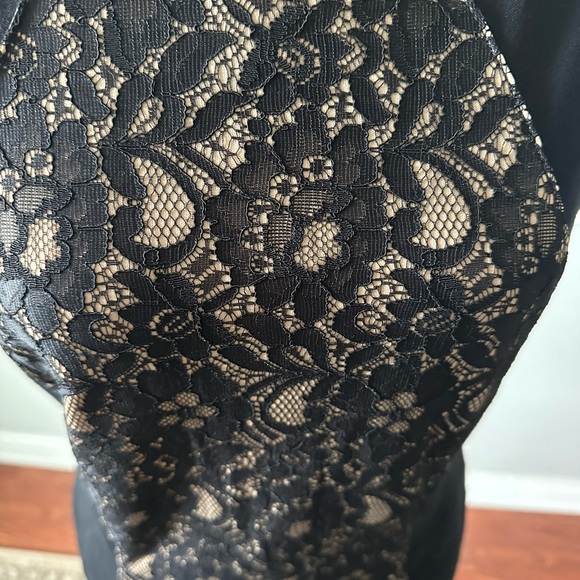 Womens black / lace dress size 6 - Picture 2 of 4